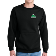 Port & Company® Core Fleece Crewneck Pocket Sweatshirt - Mountain