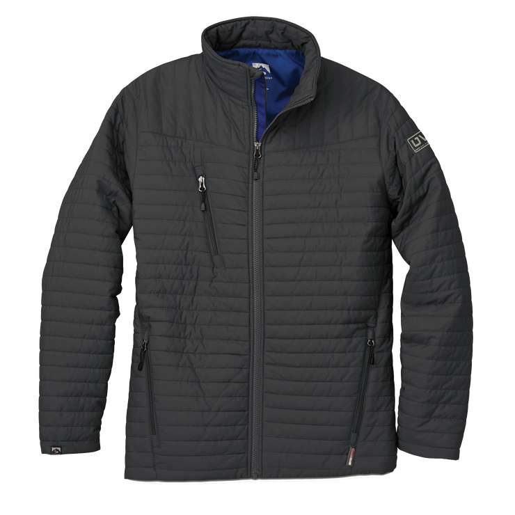 MEN’S STORM CREEK ECO-INSULATED QUILTED JACKET- Pleather Mono Patch