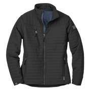 WOMEN’S STORM CREEK ECO-INSULATED QUILTED JACKET- Pleather Mono Patch