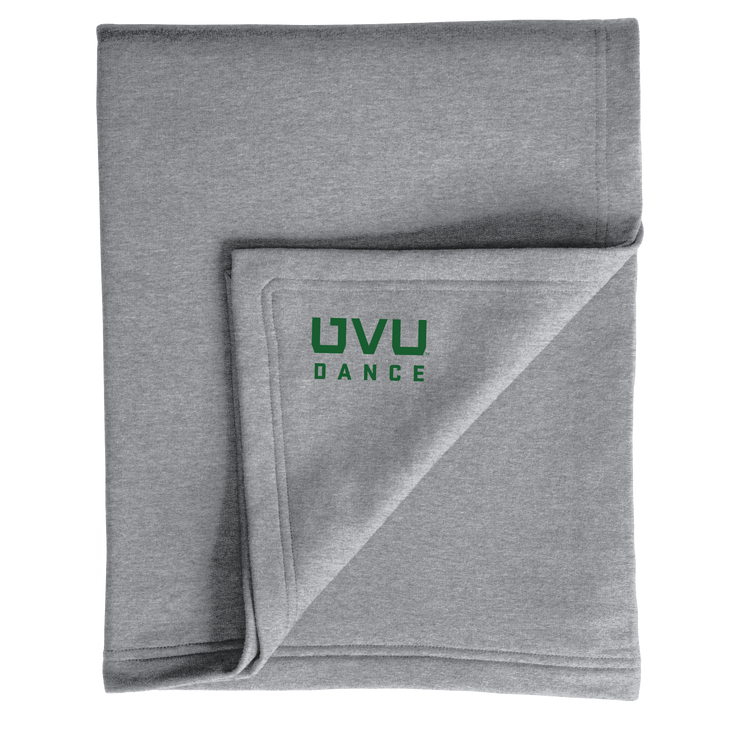 Port & Company Core Fleece Sweatshirt Blanket- UVU Dance