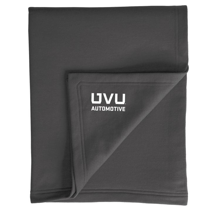 Port & Company Core Fleece Sweatshirt Blanket- UVU Automotive