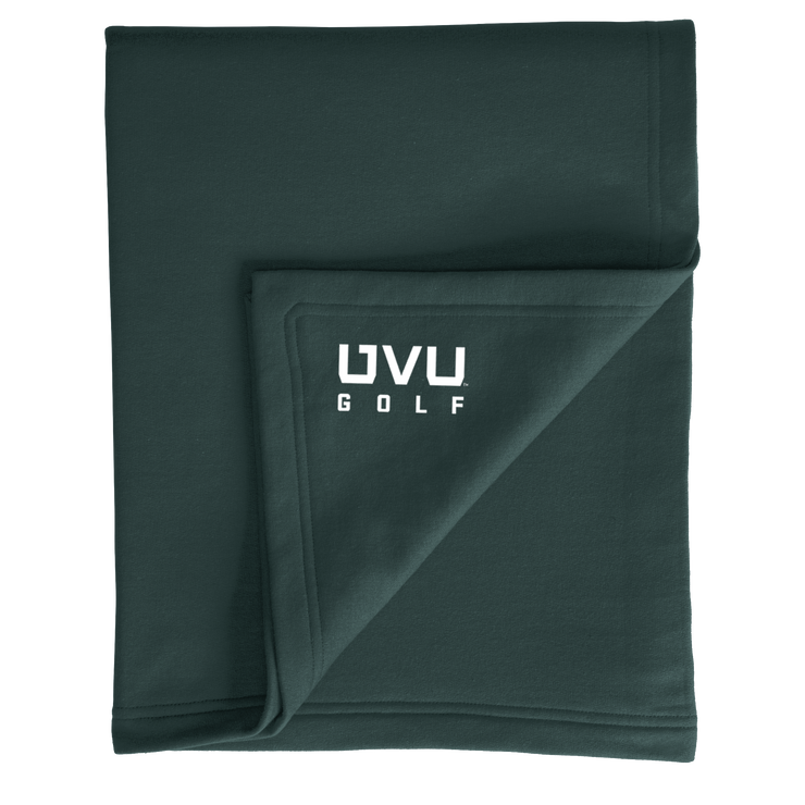 Port & Company Core Fleece Sweatshirt Blanket- UVU Golf