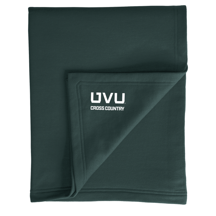 Port & Company Core Fleece Sweatshirt Blanket- UVU Cross Country