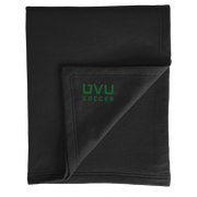 Port & Company Core Fleece Sweatshirt Blanket- UVU Soccer