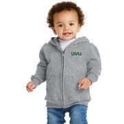 Port & Company Infant Core Fleece Full-Zip Hooded Sweatshirt- UVU Mono