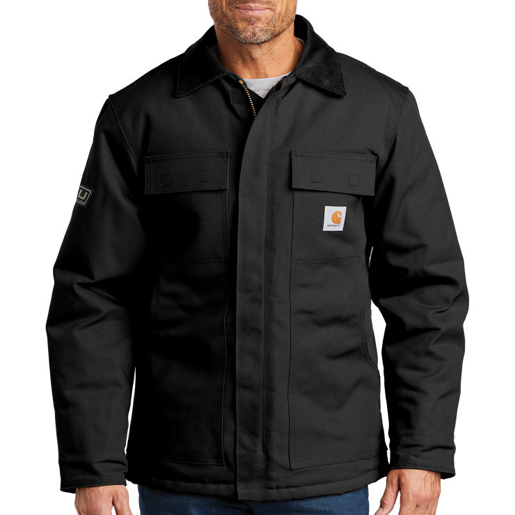 Carhartt  Duck Traditional Coat - Pleather Mono Patch
