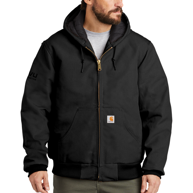 Carhartt Quilted-Flannel-Lined Duck Active Jac - UVU Automotive