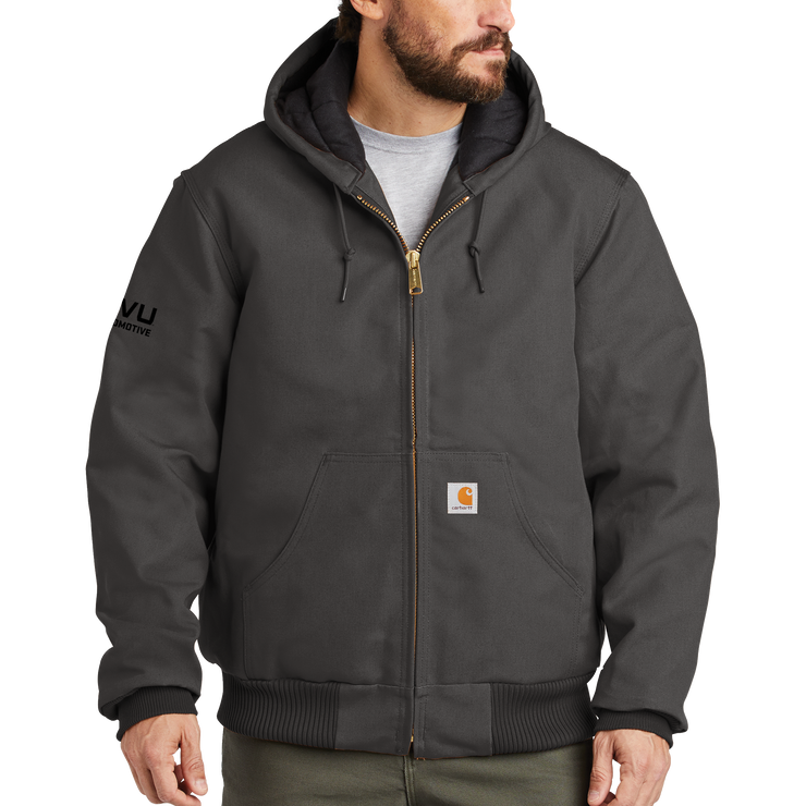 Carhartt Quilted-Flannel-Lined Duck Active Jac - UVU Automotive