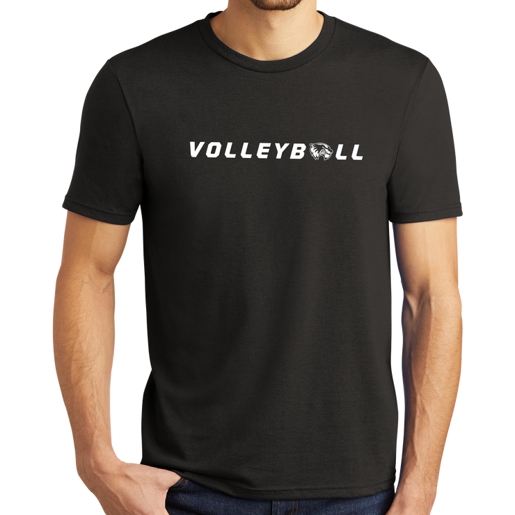 District Perfect Tri Tee - Volleyball Head