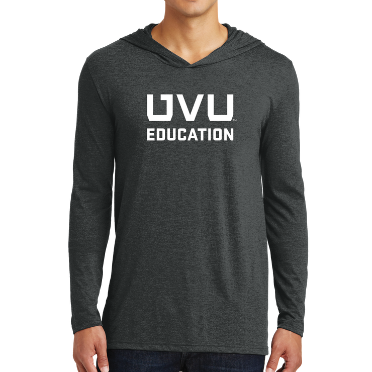 District Perfect Tri Long Sleeve Hoodie- UVU Education