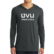 District Perfect Tri Long Sleeve Hoodie- UVU Track & Field