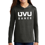 District Youth Perfect Tri Long Sleeve Hoodie - UVU Dance