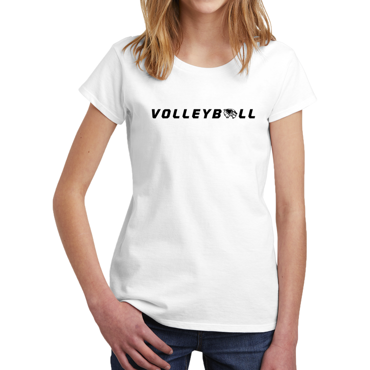 District Girls Very Important Tee - Volleyball Head