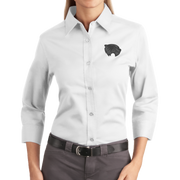 Port Authority Ladies 3/4-Sleeve Easy Care Shirt- Mascot 2 Tone