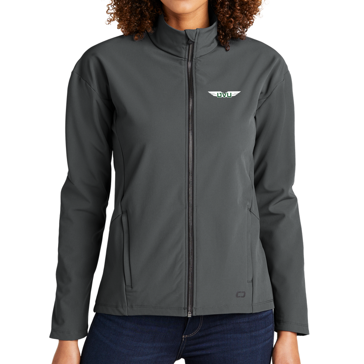 OGIO® Ladies Commuter Full-Zip Soft Shell- Aviation wings