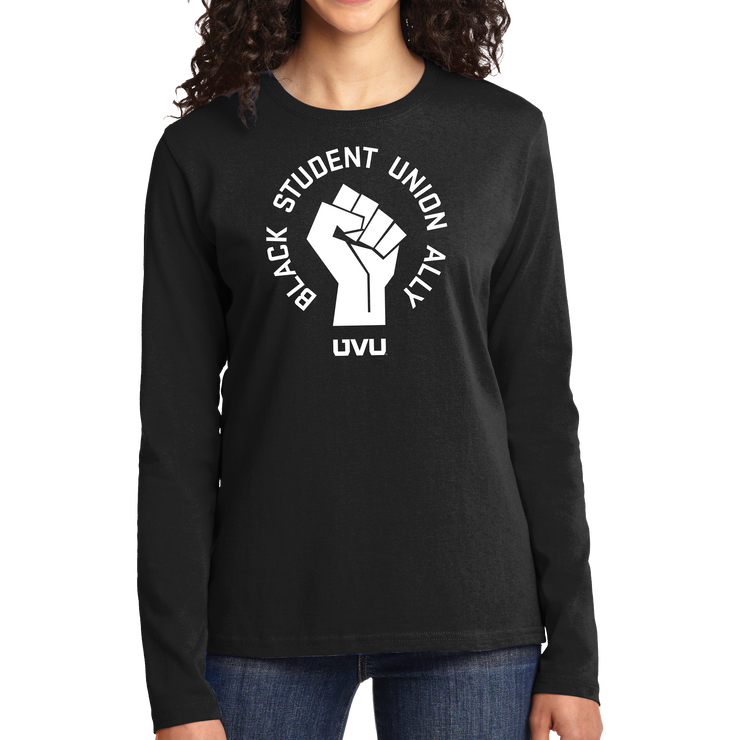 UVU Black Student Union Ally Long Sleeve Tee