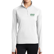 Sport-Tek Ladies Sport-Wick Stretch 1/2-Zip Pullover - UVU Volleyball