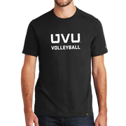 New Era Heritage Blend Crew Tee- UVU Volleyball