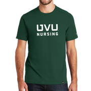 New Era Heritage Blend Crew Tee- UVU Nursing
