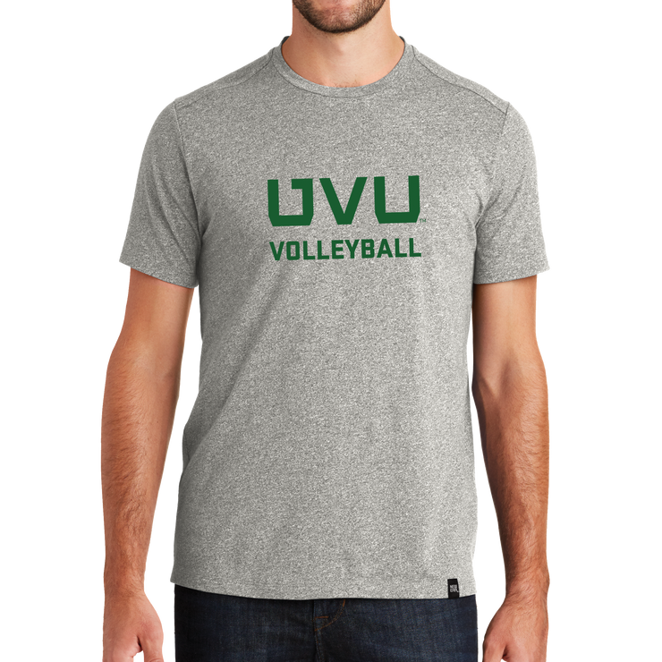 New Era Heritage Blend Crew Tee- UVU Volleyball