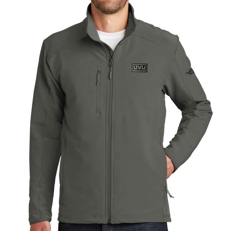 The North Face Tech Stretch Soft Shell Jacket - Pleather Mono Patch