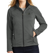 The North Face® Ladies Ridgewall Soft Shell Jacket - Pleather Mono Patch