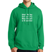 Port & Company Fan Favorite Fleece Pullover Hooded Sweatshirt- Bleed Green