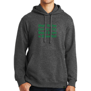 Port & Company Fan Favorite Fleece Pullover Hooded Sweatshirt- Bleed Green