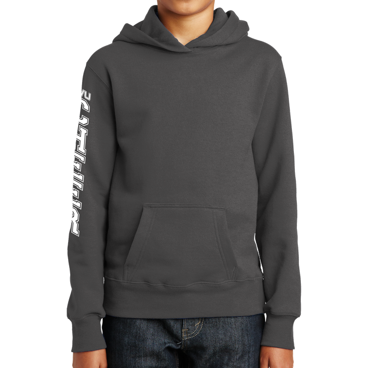 Port & Company Youth Fan Favorite Fleece Pullover Hooded Sweatshirt- Cheer Block