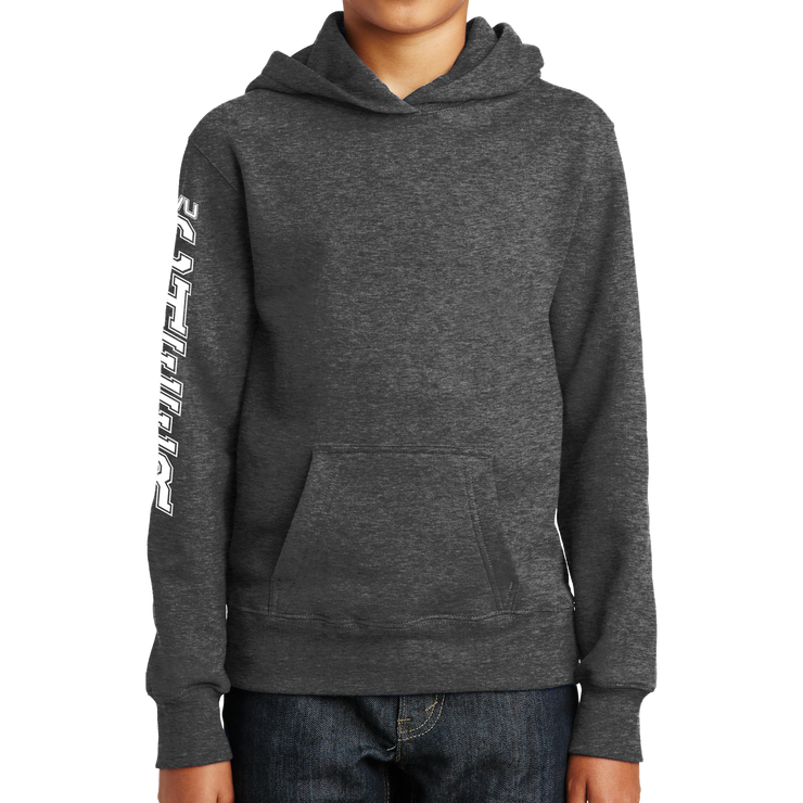 Port & Company Youth Fan Favorite Fleece Pullover Hooded Sweatshirt- Cheer Block