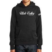 Port & Company Youth Fan Favorite Fleece Pullover Hooded Sweatshirt- UVU Cursive
