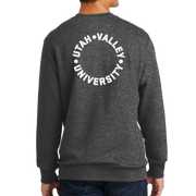 Port & Company Fan Favorite Fleece Crewneck Sweatshirt - UVU Distressed and UVU Mono
