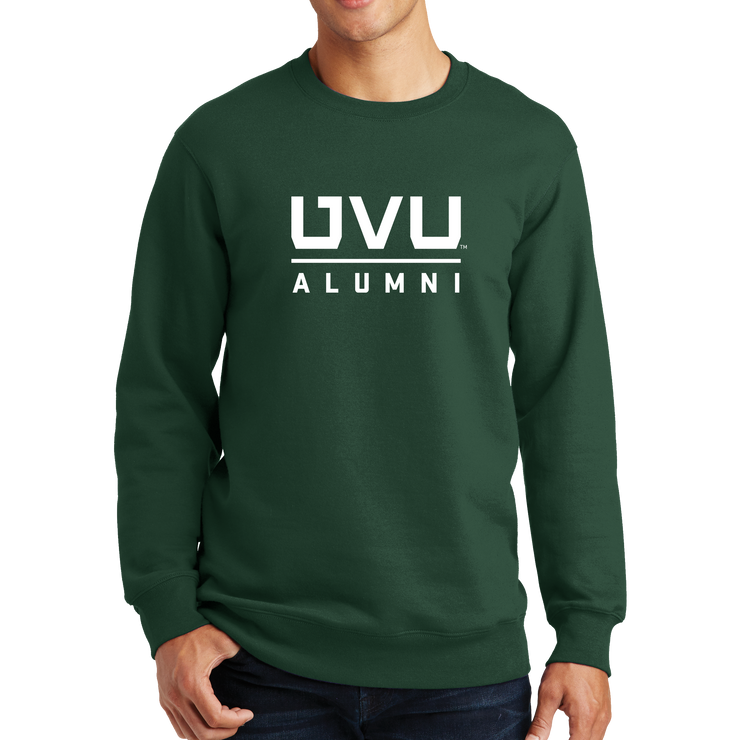 Port & Company Fan Favorite Fleece Crewneck Sweatshirt - UVU Alumni