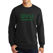 Port & Company Fan Favorite Fleece Crewneck Sweatshirt - UVU Engineering