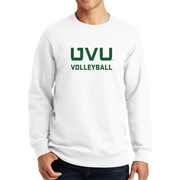 Port & Company Fan Favorite Fleece Crewneck Sweatshirt - UVU Volleyball