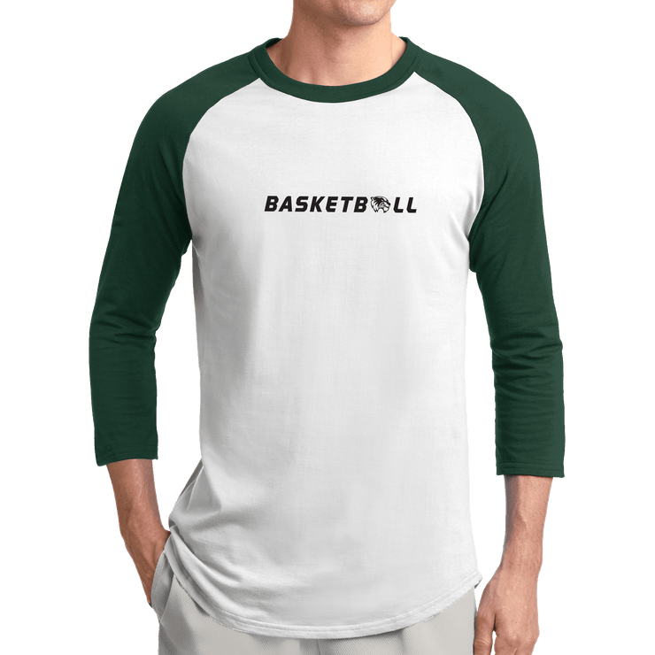 Sport-Tek Colorblock Raglan Jersey- Basketball Head