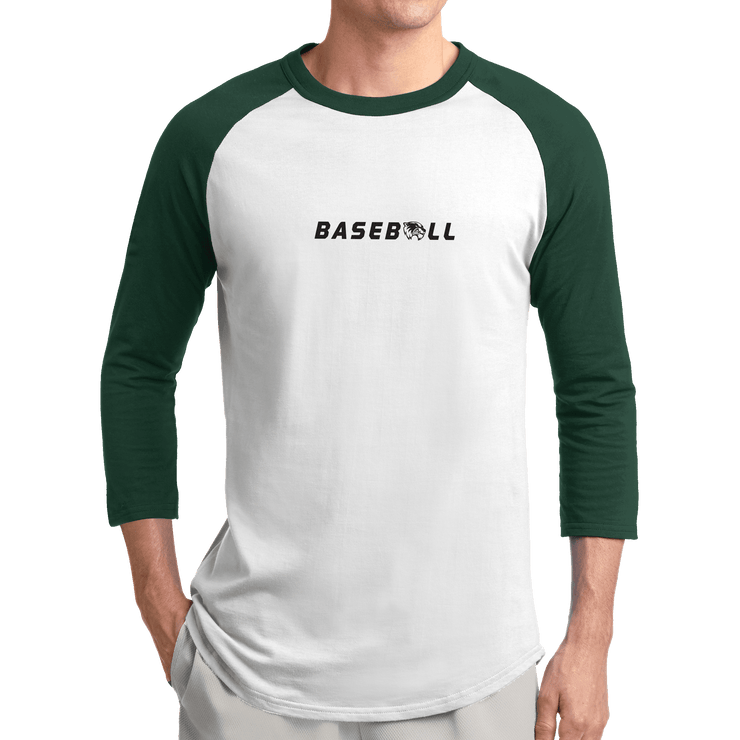 Sport-Tek Colorblock Raglan Jersey- Baseball Head