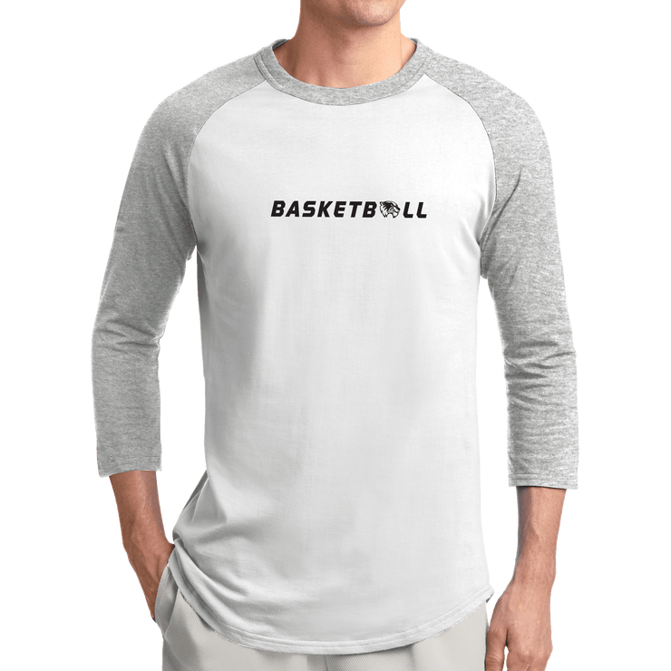 Sport-Tek Colorblock Raglan Jersey- Basketball Head