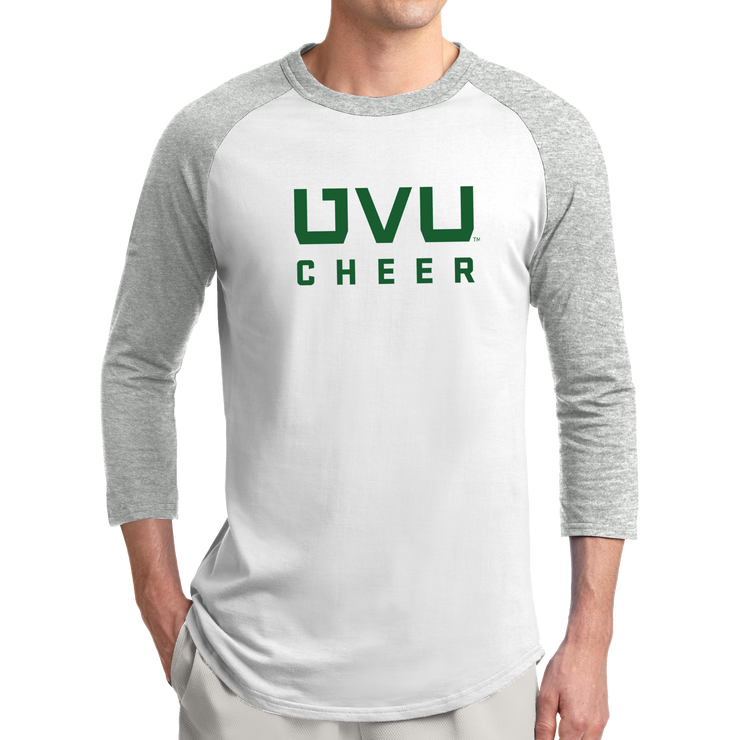Sport-Tek Colorblock Raglan Jersey- UVU Cheer