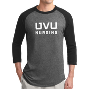 Sport-Tek Colorblock Raglan Jersey- UVU Nursing