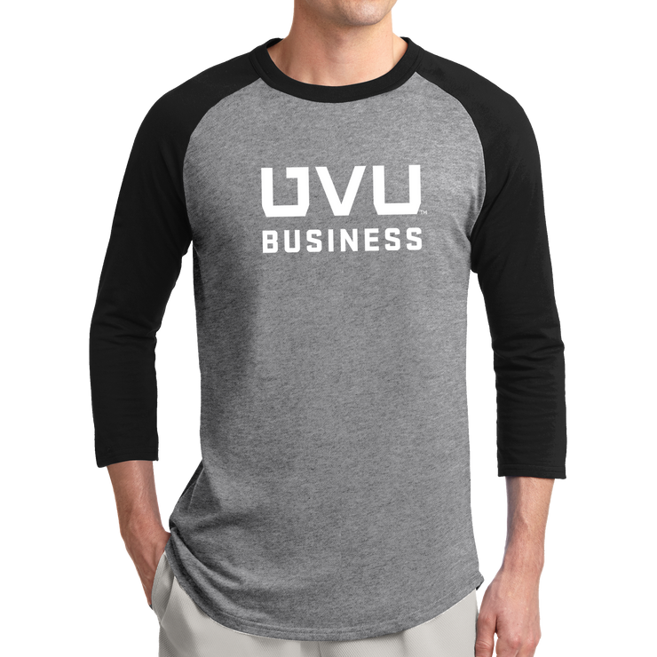 Sport-Tek Colorblock Raglan Jersey- UVU Business
