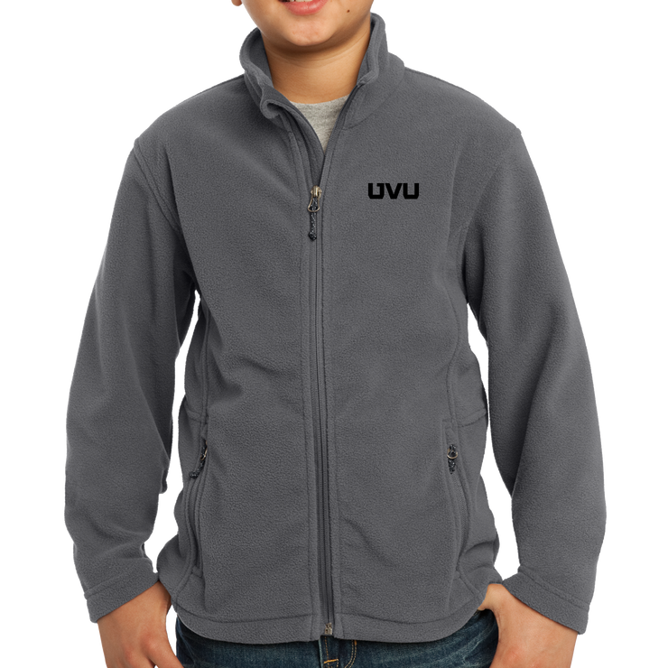 Port Authority Youth Value Fleece Jacket - UVU Mono
