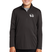 Sport-Tek Youth PosiCharge Competitor 1/4 Zip Pullover - Mascot 2 tone